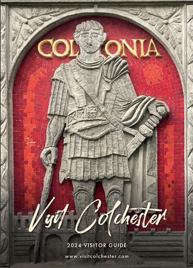 The Cover of the 2024 Visit Colchester Guide.
